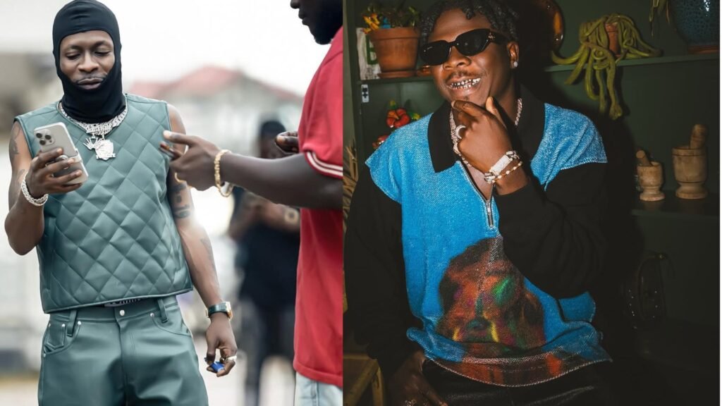 Stonebwoy takes a jab at Shatta Wale, calling him a "big mouth" and a "settings man" {VIDEO}.